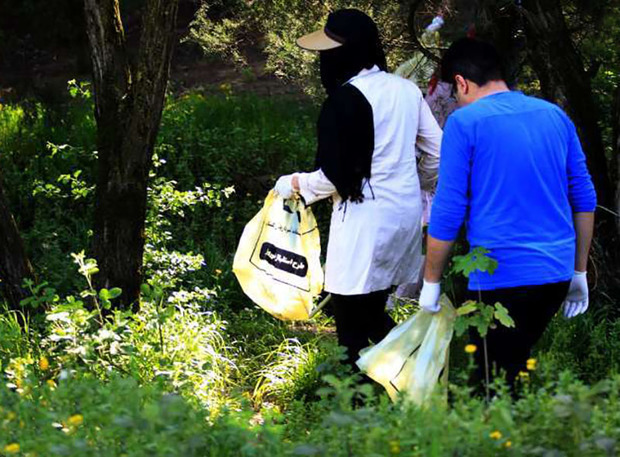 توزیع 5 هزار پلاستیک زباله توسط شهرداری گرگان در روز طبیعت