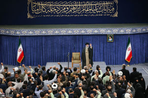 دیدار کارگزاران حج با رهبر معظم انقلاب