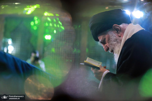 حضور رهبر معظم انقلاب در مرقد مطهر امام خمینی(س) و گلزار شهیدان