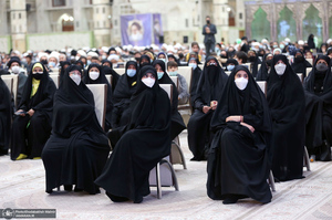 مراسم دوازدهمین سالگرد رحلت همسر گرامی امام و بیست و هفتمین سالگرد ارتحال سید احمد خمینی (ره)