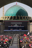 مراسم وداع با رهبر شهید انقلاب در مصلی تهران -3
