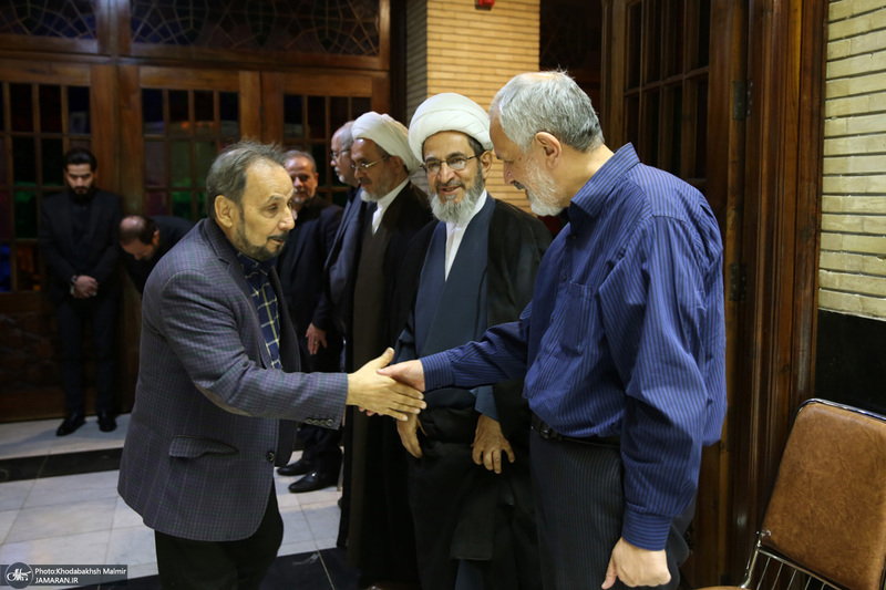 مراسم چهلمین روز در گذجامعیشت مادر مسجد 1