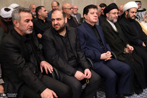 مراسم بزرگداشت رئیس‌جمهور شهید و همراهان گرامی ایشان با حضور رهبر انقلاب