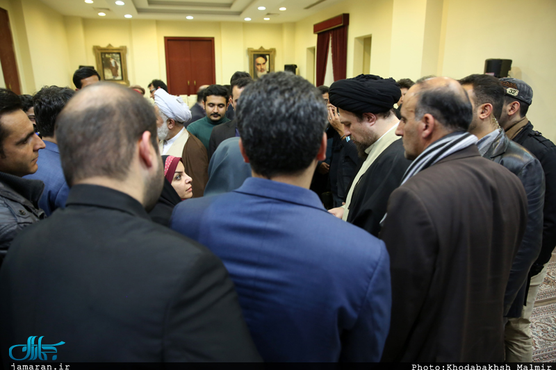دیدار اعضای انجمن مردم نهاد «شهر من کرج» با سید حسن خمینی