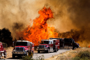 بحران پایان نیافتنی آتش‌ سوزی در کالیفرنیا+ تصاویر