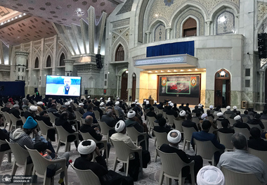 مراسم عزاداری شب شهادت حضرت ‌زهرا (س) در حرم مطهر امام خمینی (س)