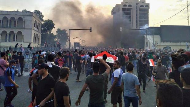 فراخوانِ معترضان برای تظاهرات گسترده و تدابیر شدید امنیتی در بغداد 