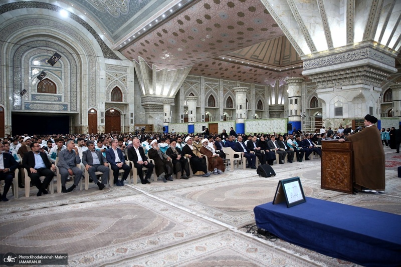 اختتامیه پنجمین جشنواره ملی «اتفاق» در حرم امام خمینی (س)- 2