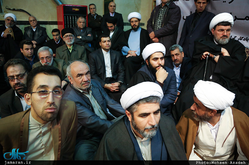 مراسم چهلمین روز درگذشت آیت الله العظمی موسوی اردبیلی(ره) در حسینیه جماران