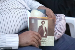 مراسم بزرگداشت رحلت امام خمینی (ره) و قیام 15 خرداد درجوار بیت تاریخی امام در قم