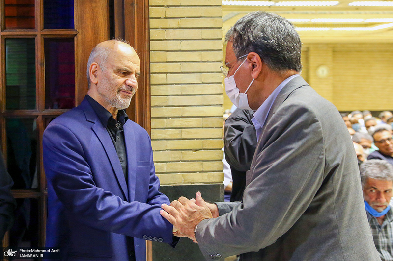 مراسم ختم مادر فرشاد مومنی