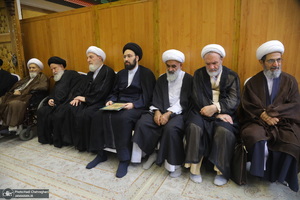 مراسم چهلمین روز درگذشت حاجیه خانم صدیقه بروجردی مادر شهید عیسی بروجردی