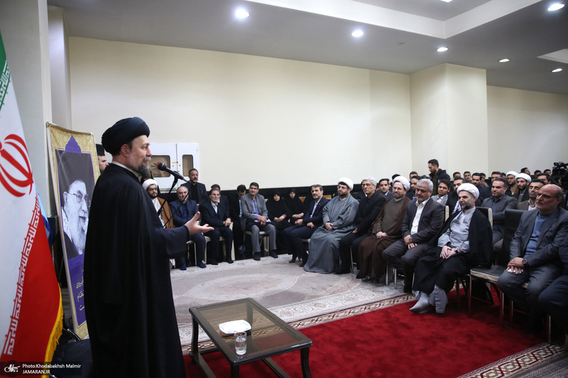 دیدار قضات جدیدالورود کشور با سید حسن خمینی