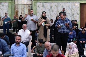 مراسم دعای عرفه در حرم مطهر امام خمینی (س)