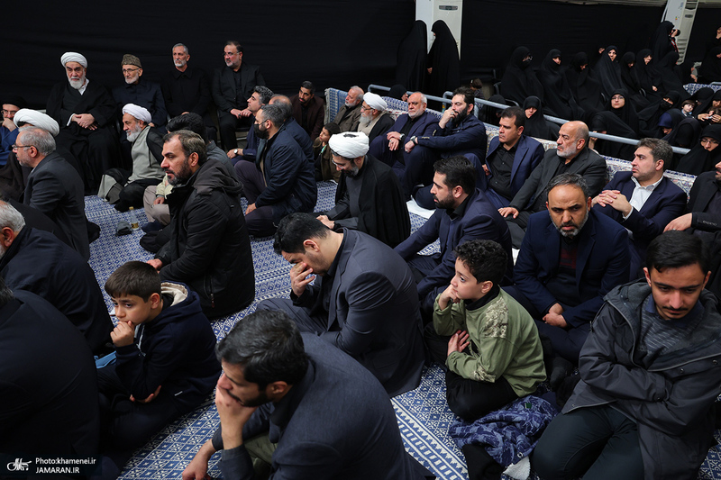 دومین شب مراسم عزاداری حضرت فاطمه‌زهرا (س) در حسینیه امام خمینی