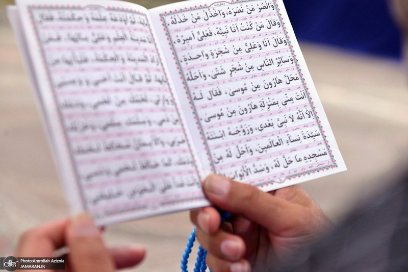 مراسم دعای ندبه در حرم مطهر امام خمینی (س)