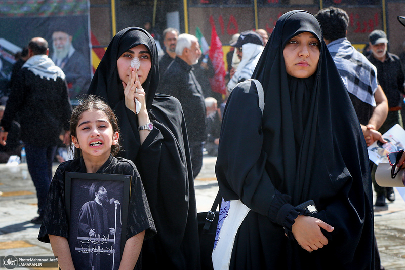 مراسم وداع با رهبر شهید انقلاب در مصلی تهران -3