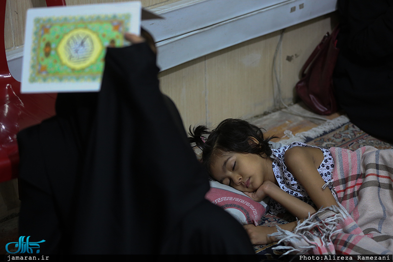 مراسم احیای شب بیست و سوم ماه مبارک رمضان در هیئت حضرت فاطمه زهرا(س)