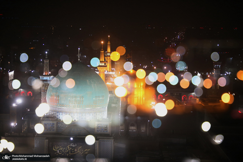 آئین خطبه خوانی شب شهادت امام رضا (ع) در حرم مطهر رضوی