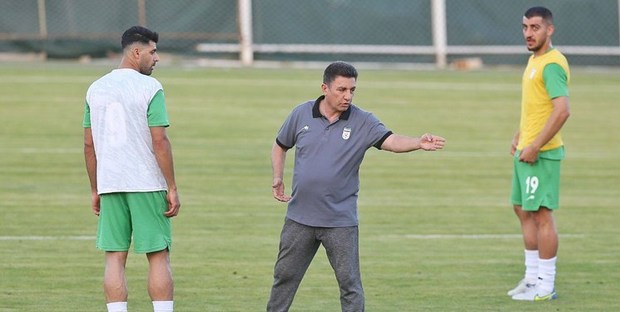 برگزاری تمرین تیم ملی قبل از اعزام به قرقیزستان