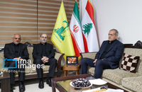 مراسم عرض تسلیت در دفتر حزب الله لبنان به مناسبت شهادت سید حسن نصرالله (20)