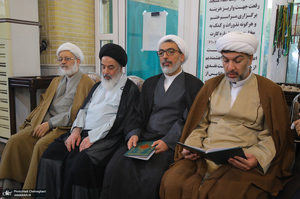 مراسم ختم مادر حجت الاسلام و المسلمین رسول جعفریان