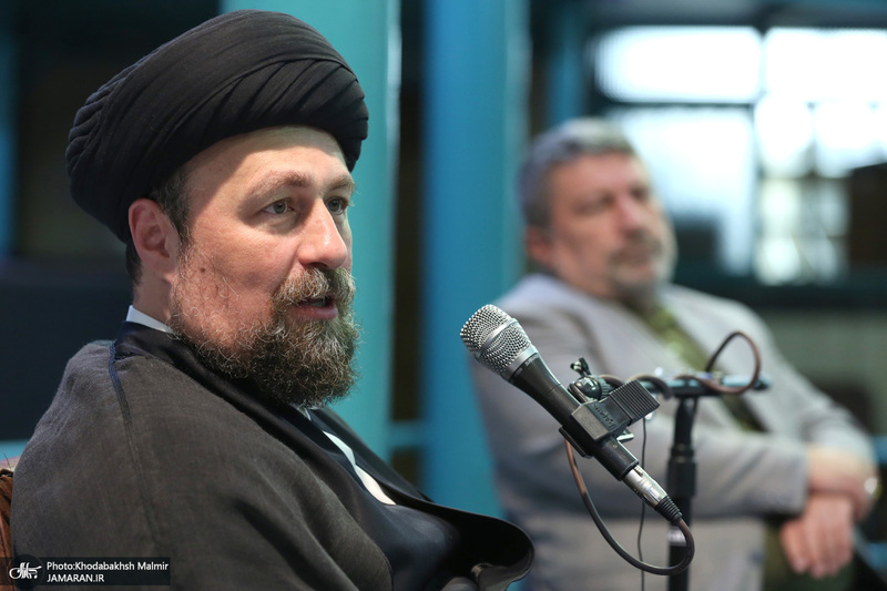 دیدار اعضای شورای مرکزی حزب اعتماد ملی با سید حسن خمینی