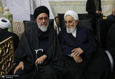 مراسم چهلم شهیدان لاریجانی در حرم مطهر حضرت معصومه (س) -1