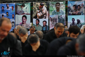 عزاداری تاسوعا حسینی هیات گردان تخریب و گردانهای لشکر 27 محمد رسول الله(ص)