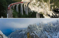 اینگونه رمستان مکان ها را تغییر می دهد + تصاویر