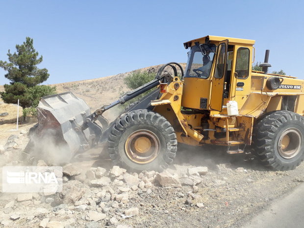 ۵۵ هزار مترمربع اراضی ملی از زمین‌خواران در زرین‌ دشت پس گرفته شد