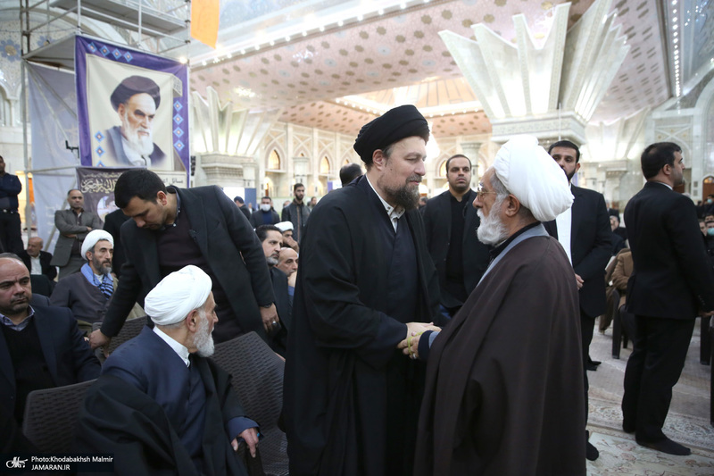 مراسم تشییع و خاکسپاری آیت الله موسوی بجنوردی (ره) -4