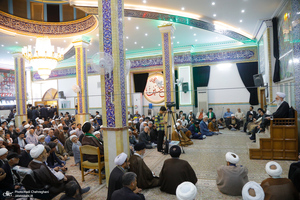 مراسم ختم همسر شهید آیت الله سید مصطفی خمینی (ره) -1