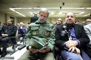 مراسم ترحیم مادر محمد شریعتمداری