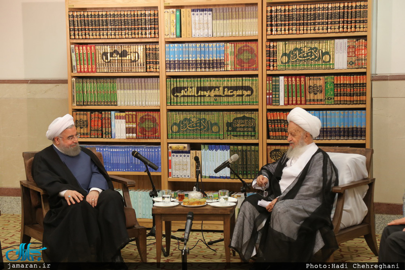 سفر رئیس جمهور روحانی به قم 