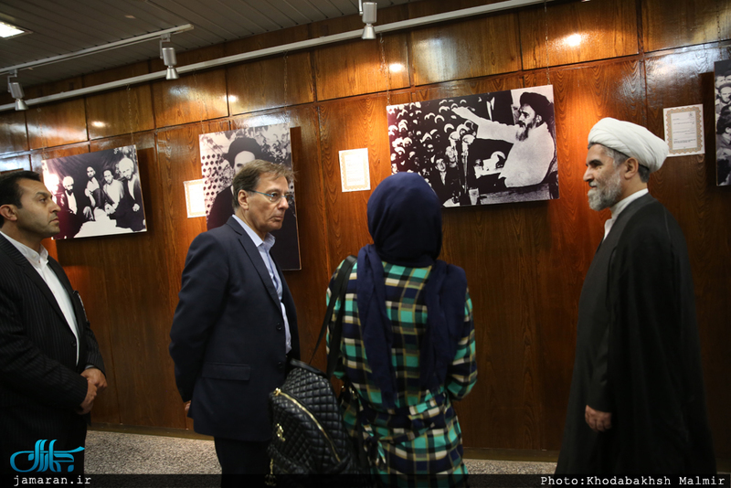 بازدید روئیس پلیس مواد مخدر کشور ایتالیا از بیت امام خمینی (س) در جماران