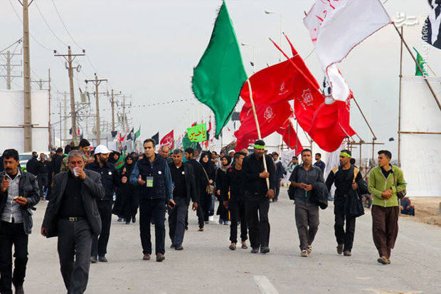 موج بازگشت زائران اربعین از مرز چذابه شدت گرفت