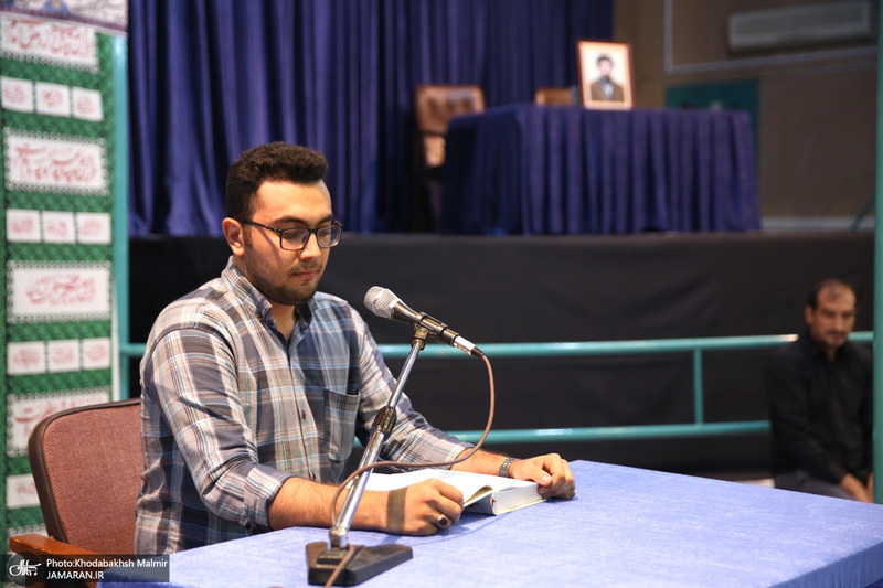 مراسم عزاداری دانشجویان دانشگاه علوم پزشکی تهران به مناسبت شهادت حضرت رقیه در حسینیه جماران