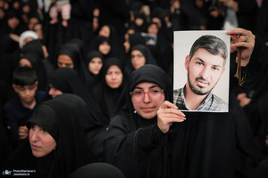 مراسم بزرگداشت شهدای جنگ تحمیلی اخیر با حضور و سخنرانی رهبر معظم انقلاب