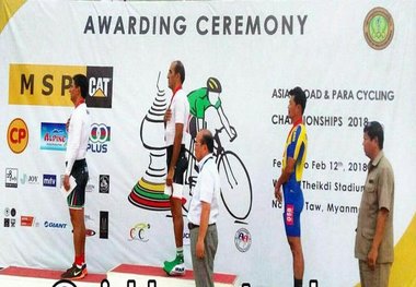 3 مدال پیشکسوتان دوچرخه سواری ایران در قهرمانی آسیا