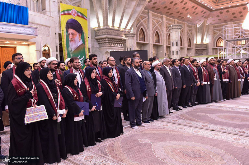 مراسم تحلیف قضات جدید الورود در حرم مطهر امام خمینی (س)