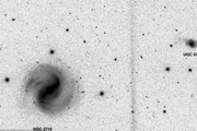 کشف یک کهکشان مارپیچ در فاصله ۱۸۰ میلیون سال نوری زمین