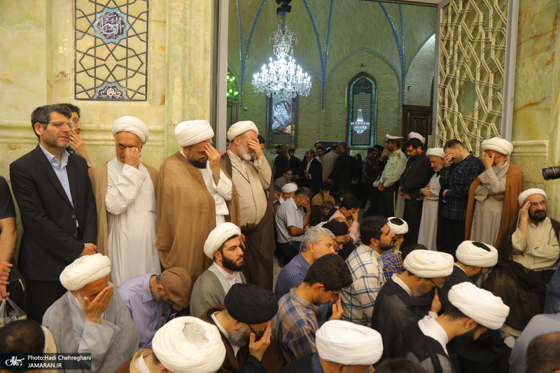مراسم شانزدهمین سالگرد ارتحال آیت الله بهجت‎ (ره) در قم