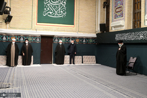 آخرین شب مراسم عزاداری حضرت فاطمه‌زهرا (س) در حسینیه امام خمینی