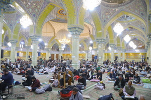 مراسم اعمال ام داوود در قم