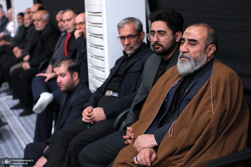 اولین شب مراسم عزاداری حضرت فاطمه‌زهرا (س) در حسینیه امام خمینی