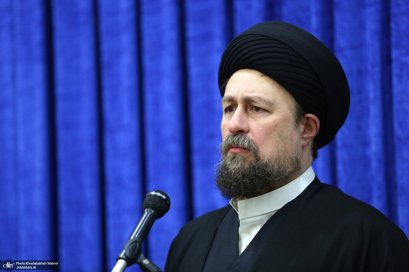 دیدار رئیس و جمعی از کارکنان سازمان حفاظت محیط زیست با سید حسن خمینی