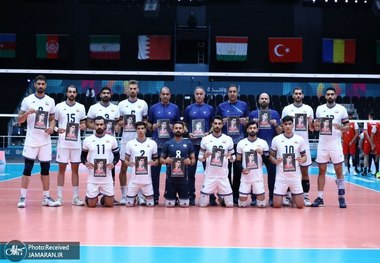 عکس و ویدیو| ادای احترام به صابر کاظمی در ریاض