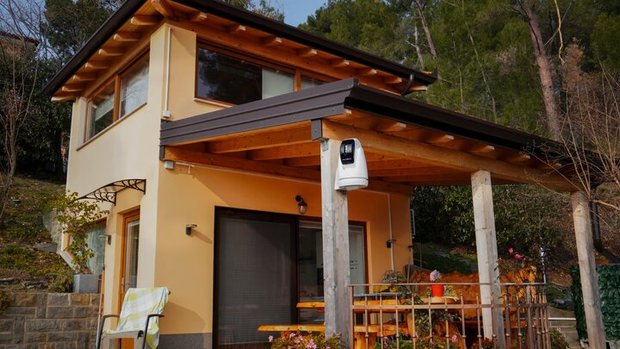 حفاظت از خانه با پینت بال و گاز اشک آور!
