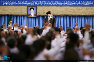 دیدار جمعی از فرماندهان و کارکنان ارتش با رهبر معظم انقلاب 
